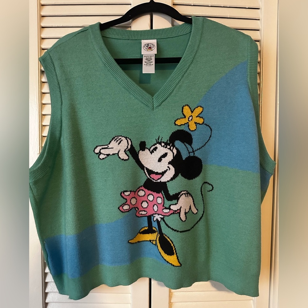 Minnie Mouse Knit Vest